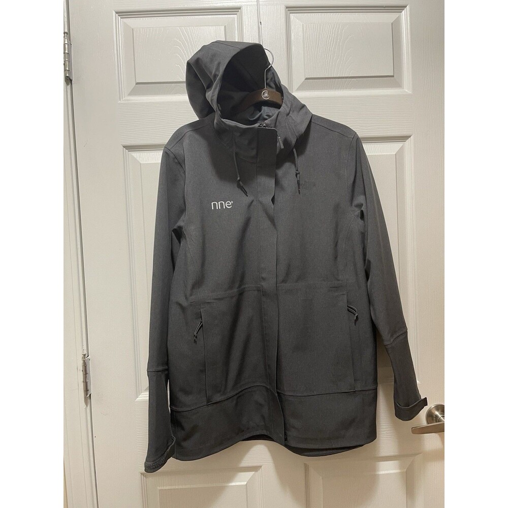 The North Face Apex Flex Women's Hooded Jacket Size XL Gray nne Logo